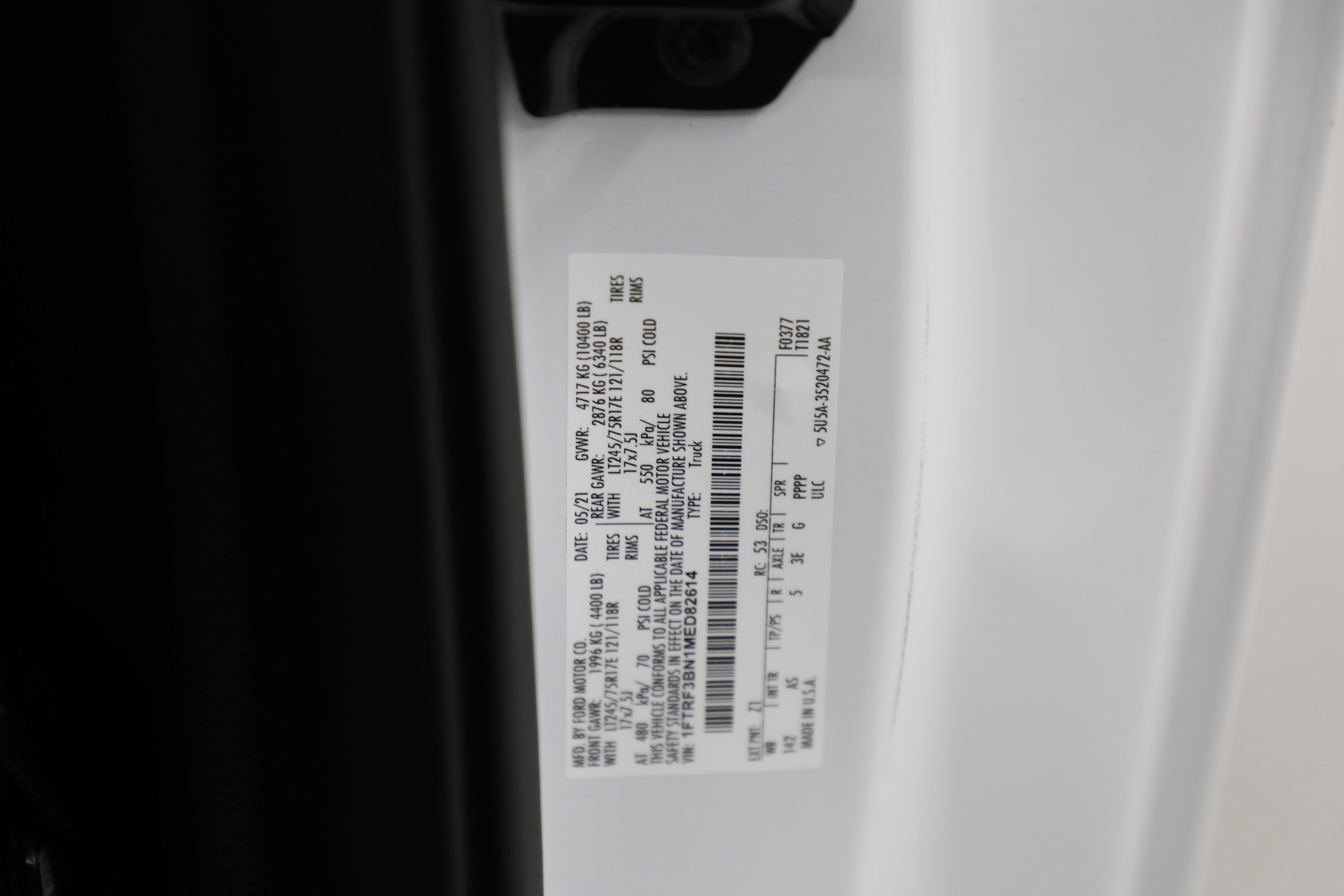 2021 Ford Super Duty F-350 SRW XL