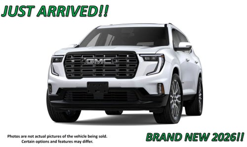 2026 GMC Acadia Denali Ultimate