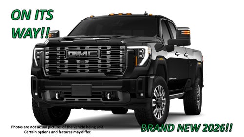 2026 GMC Sierra 2500 HD Denali Ultimate