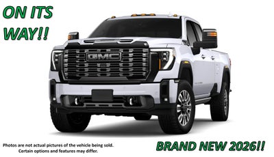 2026 GMC Sierra 2500 HD Denali Ultimate