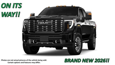 2026 GMC Sierra 2500 HD Denali Ultimate