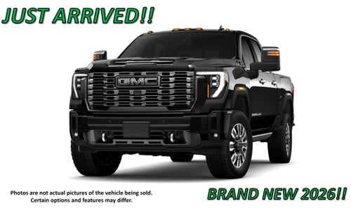 2026 GMC Sierra 2500 HD Denali Ultimate