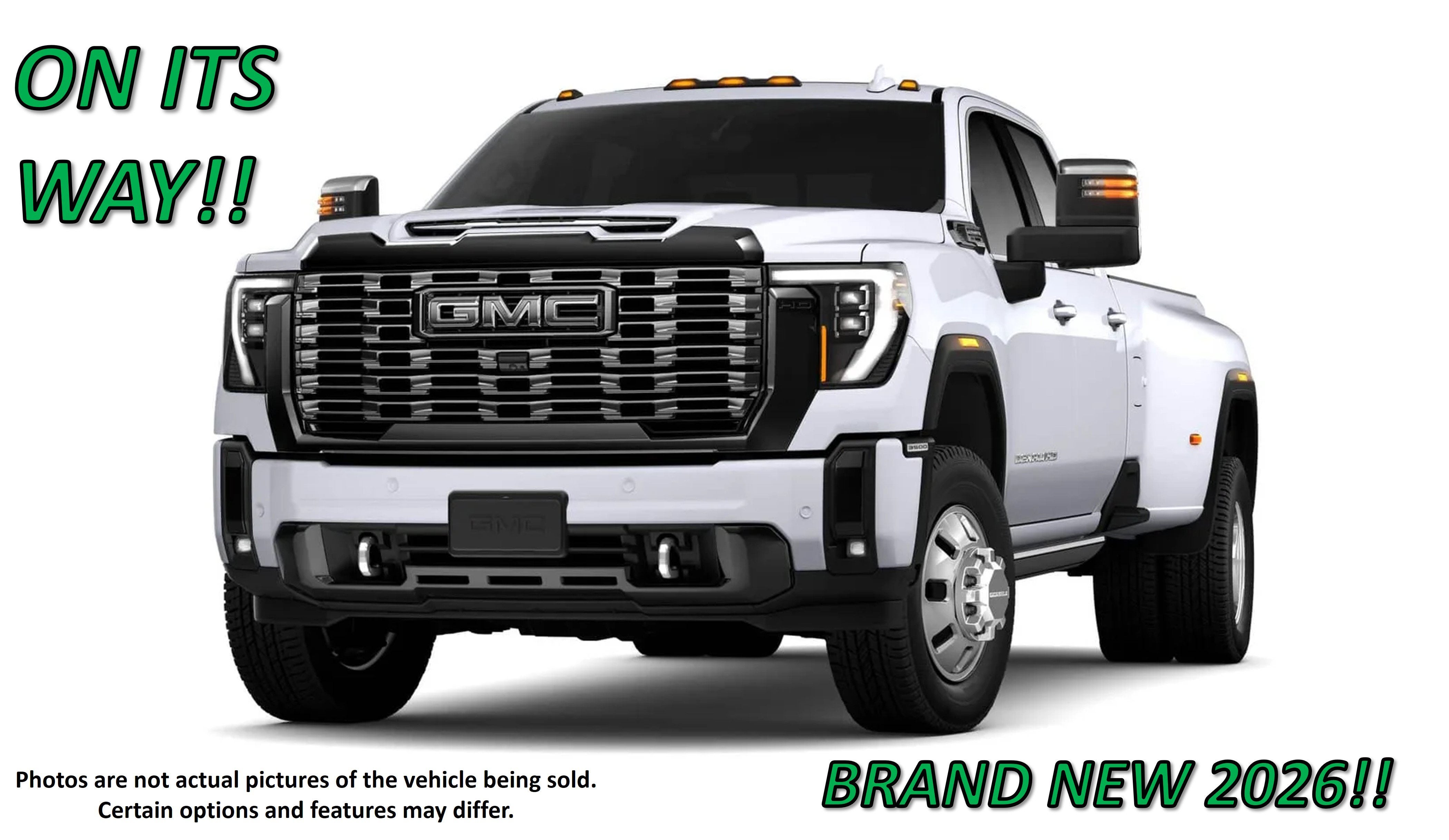 2026 GMC Sierra 3500 HD Denali Ultimate DRW