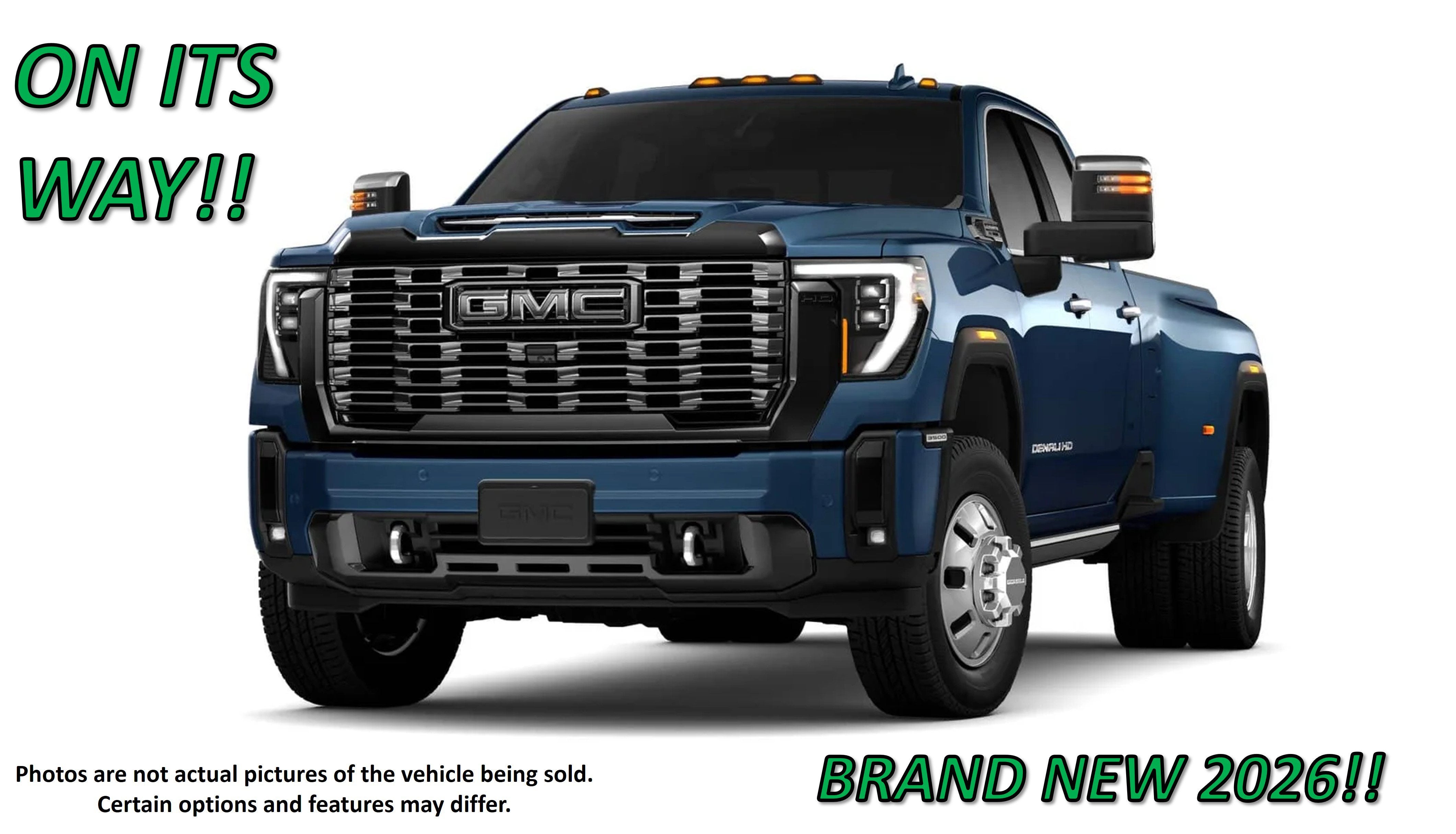 2026 GMC Sierra 3500 HD Denali Ultimate DRW