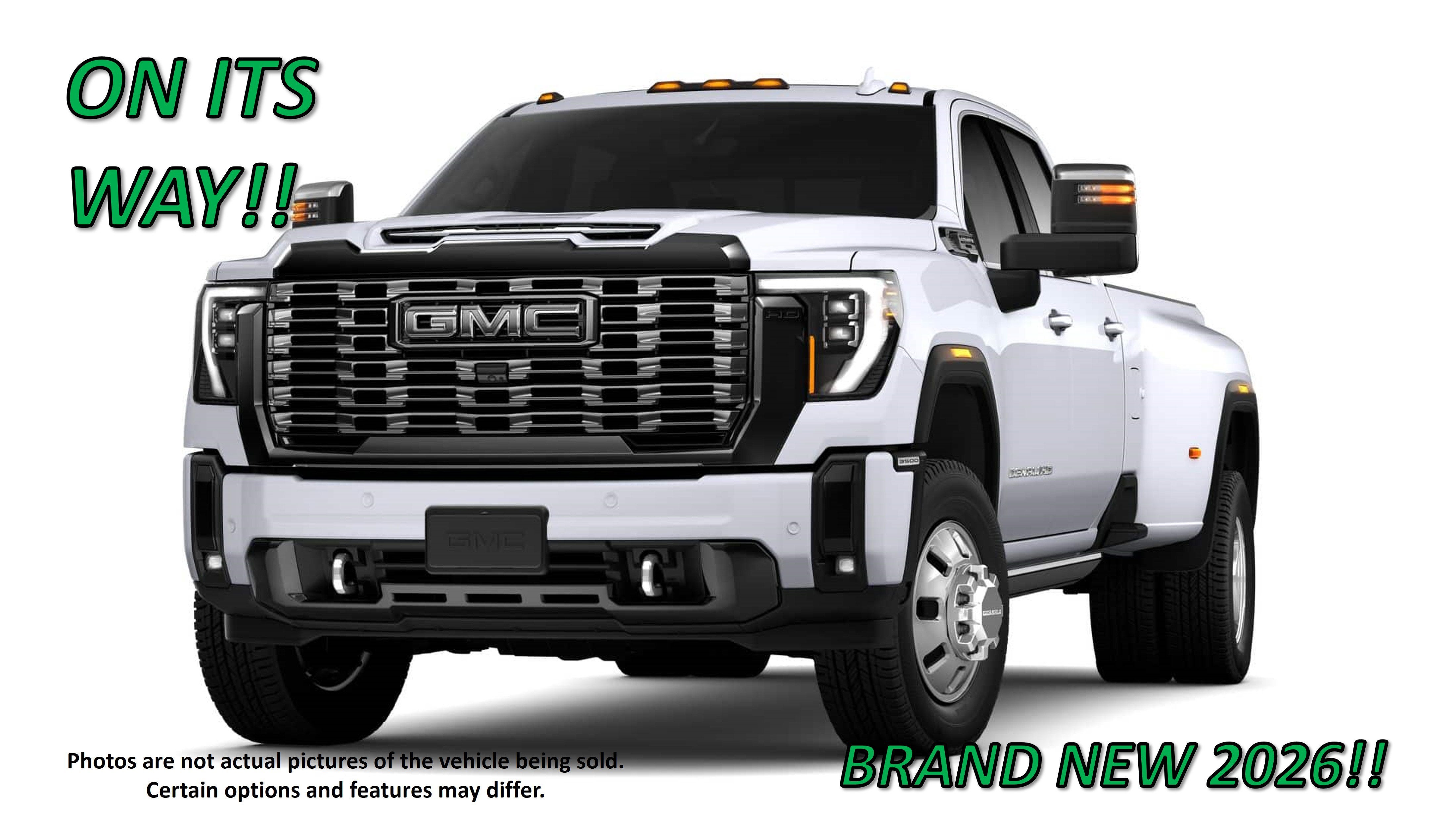 2026 GMC Sierra 3500 HD Denali Ultimate DRW