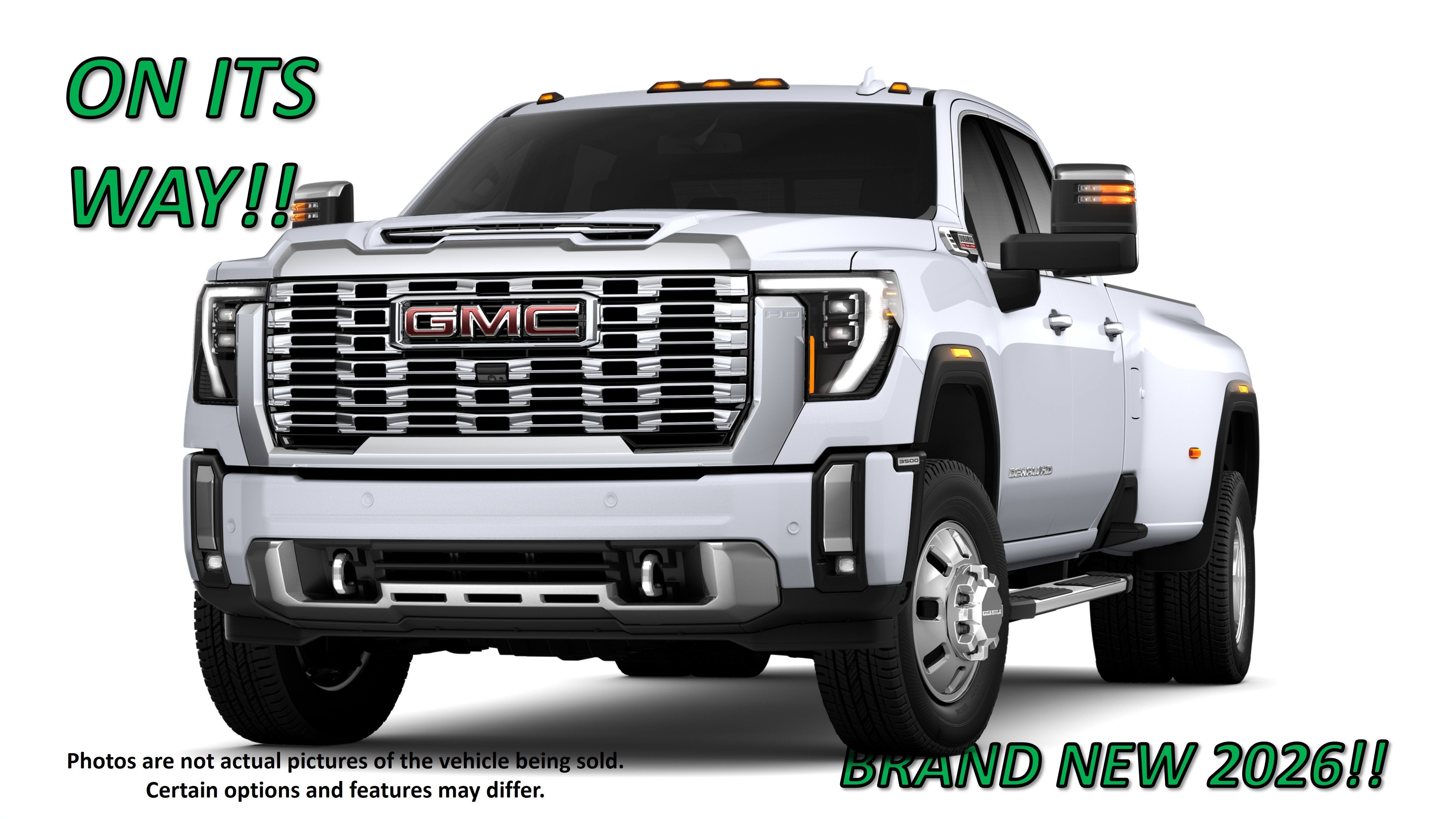 2026 GMC Sierra 3500 HD Denali Ultimate DRW