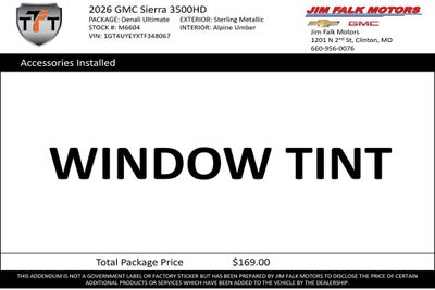 2026 GMC Sierra 3500 HD Denali Ultimate