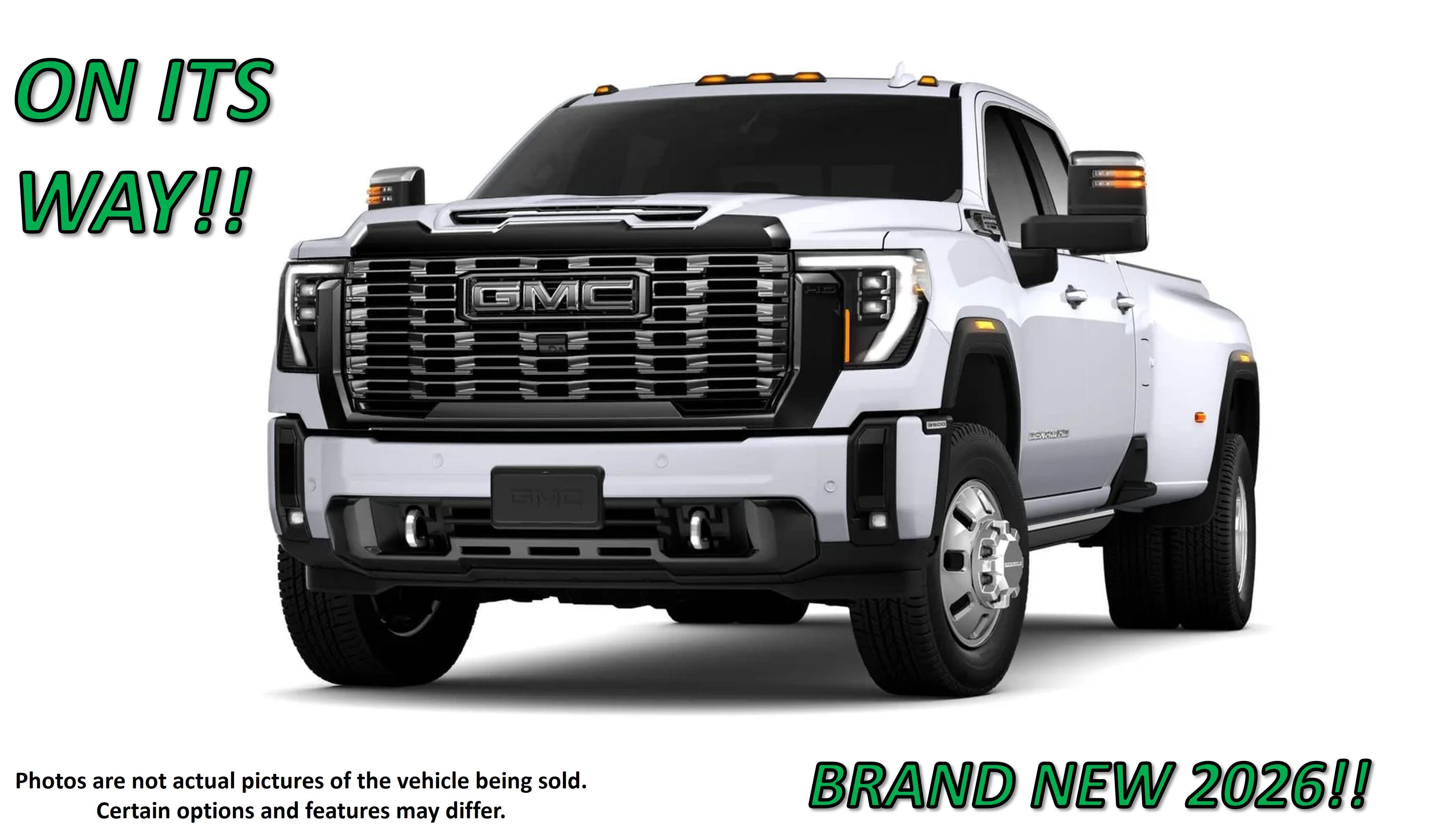 2026 GMC Sierra 3500 HD Denali Ultimate DRW