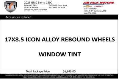 2026 GMC Sierra 1500 Pro