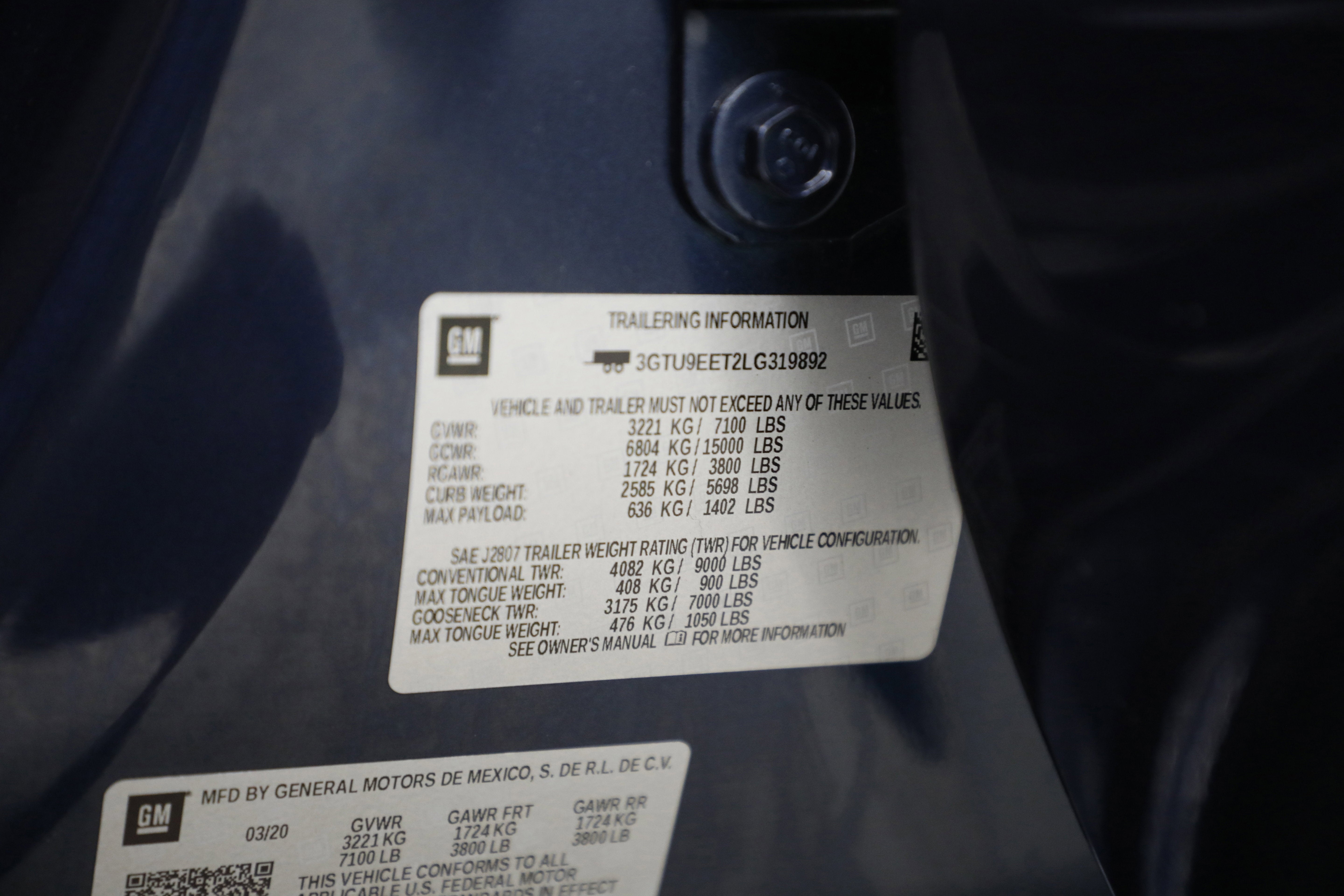 2020 GMC Sierra 1500 AT4