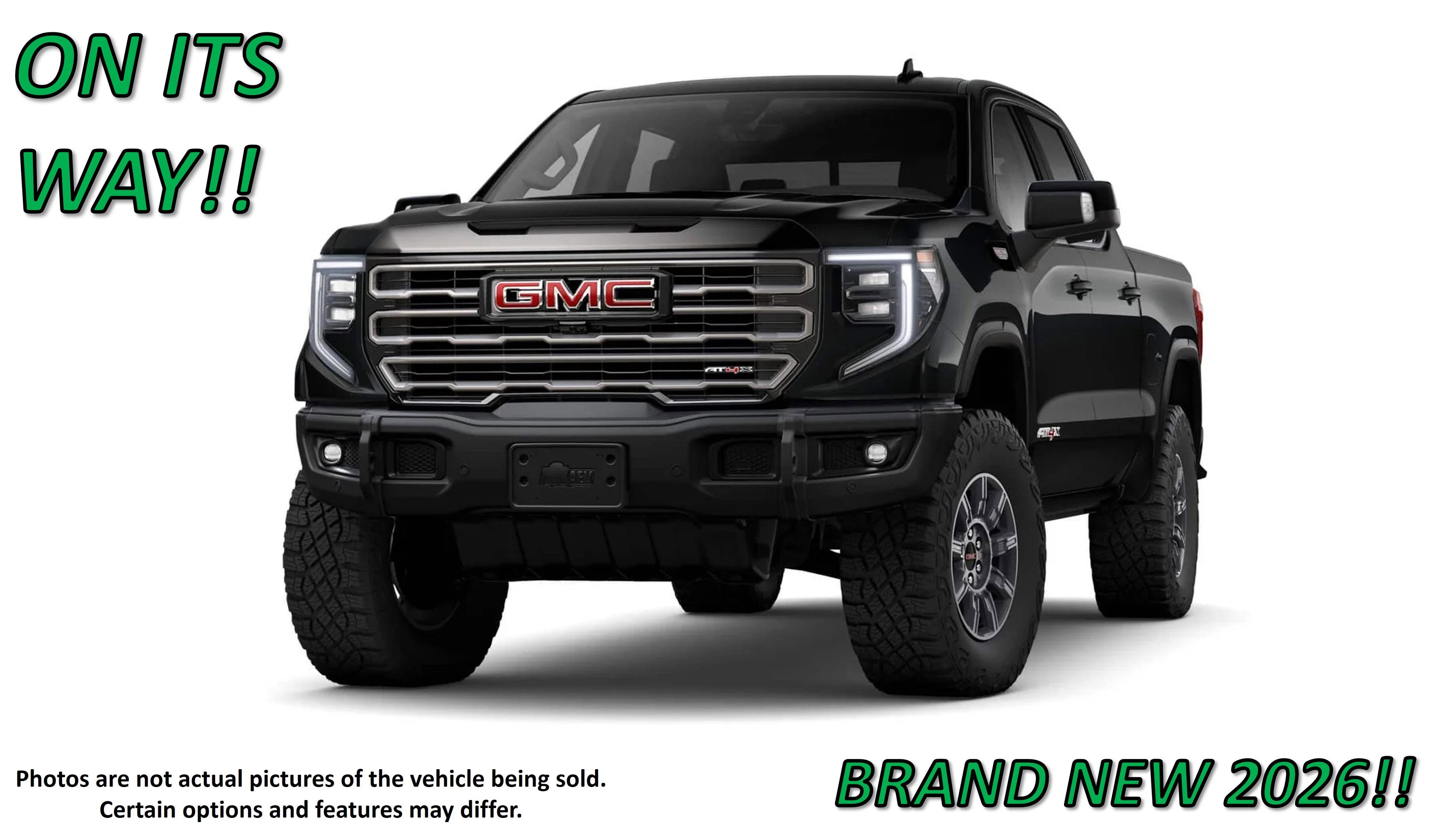 2026 GMC Sierra 1500 AT4X