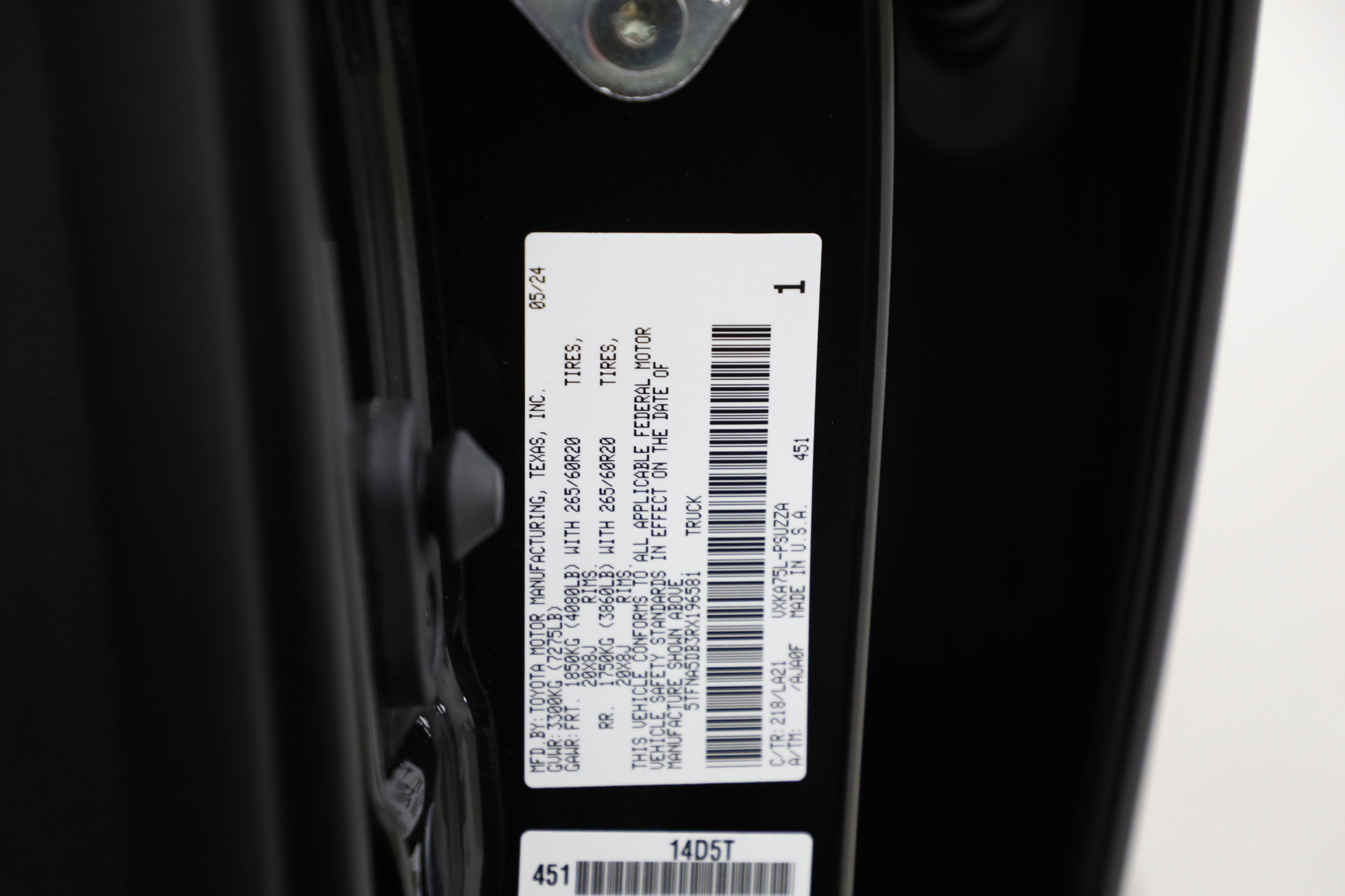 2024 Toyota Tundra 4WD Platinum